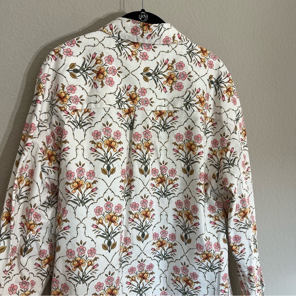 New Favorite Daughter Willow Shacket relaxed fit button down spring floral sz M - Picture 12 of 15